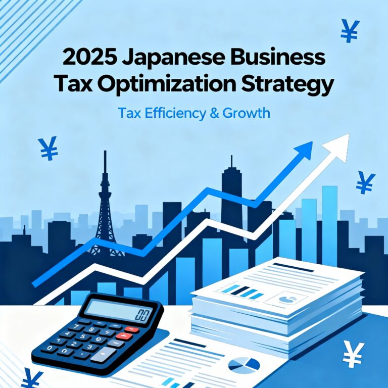 日本進出企業のための税務最適化戦略：2025年最新ガイド